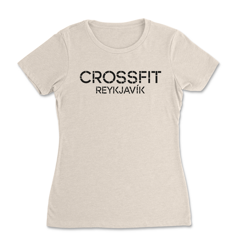 CrossFit Reykjavík One Color Womens - T-Shirt