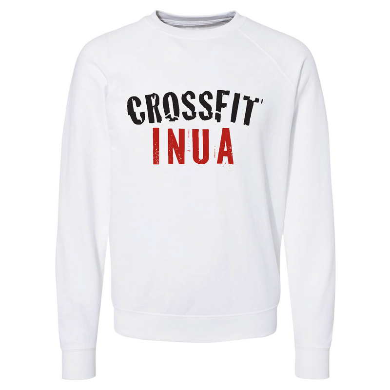 Mens 2X-Large WHITE CrewNeck