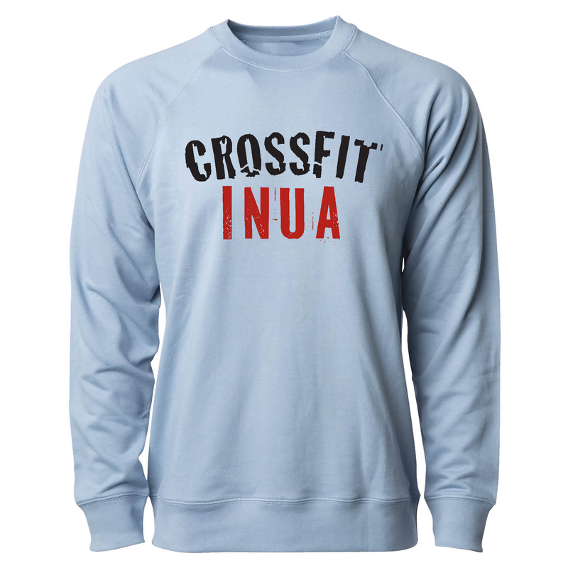 Mens 2X-Large MISTY_BLUE CrewNeck