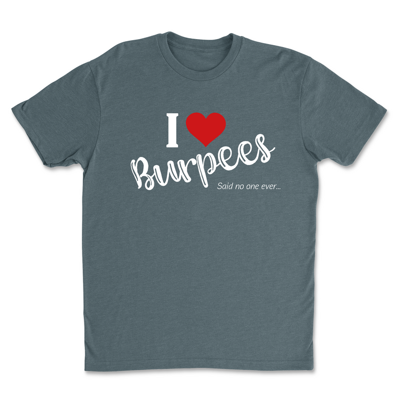 CrossFit Inua I Love Burpees - Mens - T-Shirt