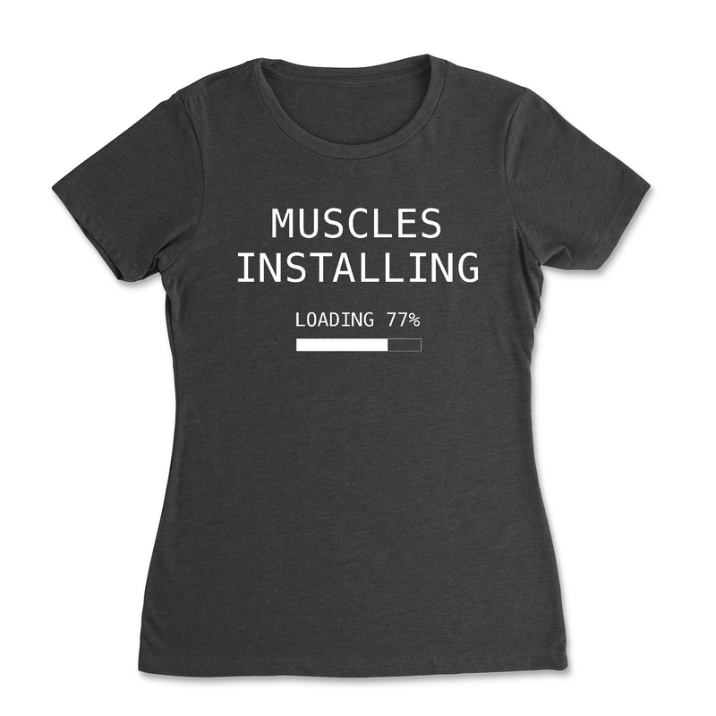 CrossFit Inua Muscles Installing - Womens - T-Shirt