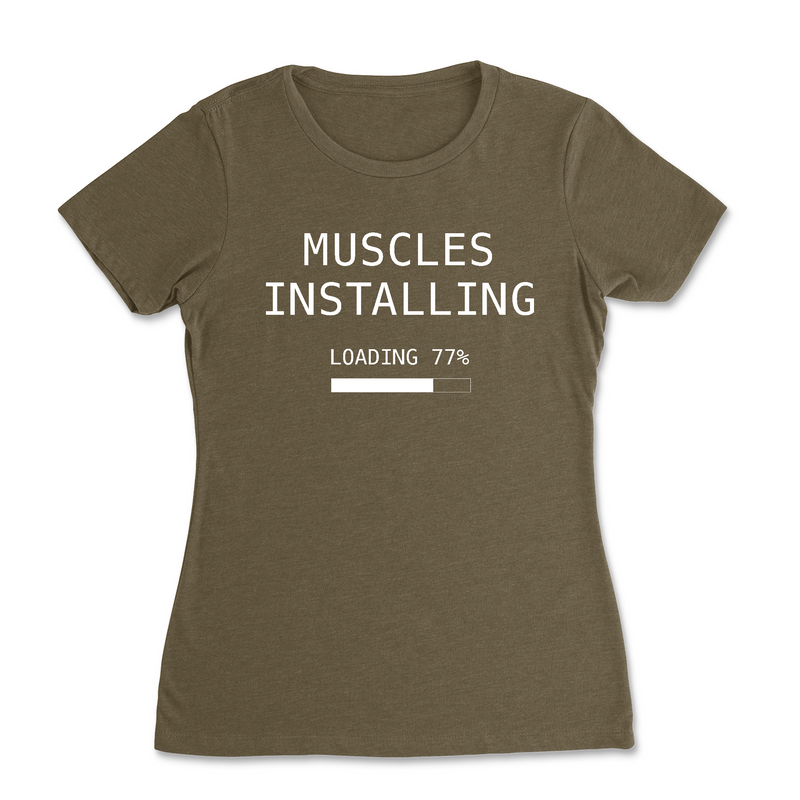 CrossFit Inua Muscles Installing - Womens - T-Shirt
