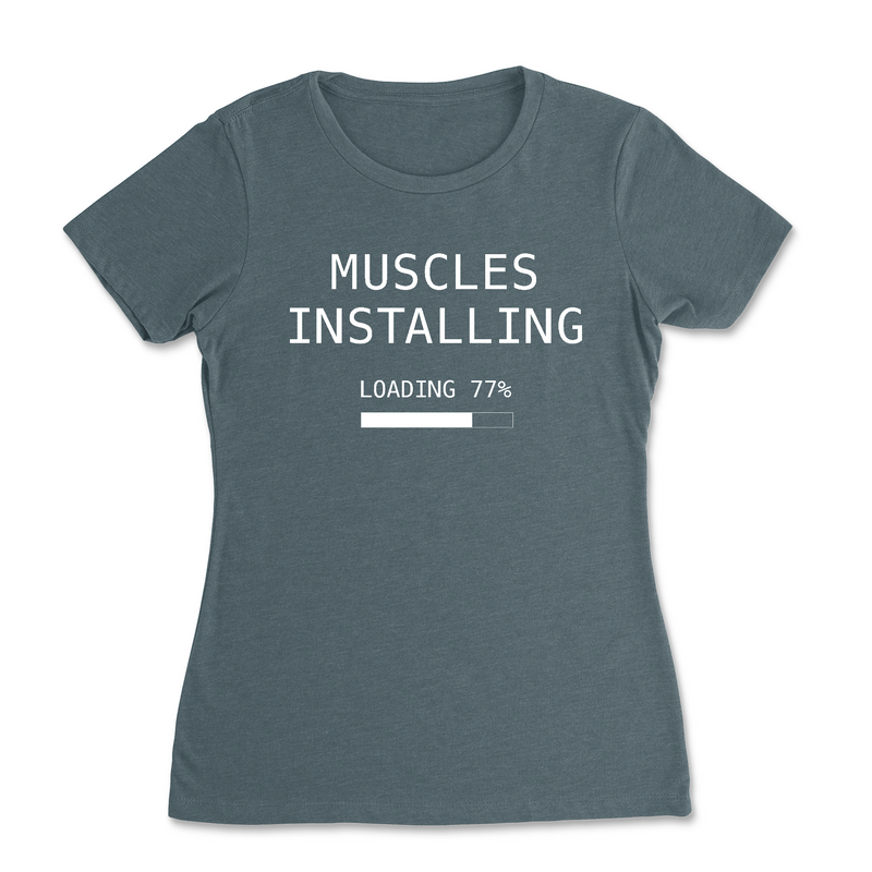 CrossFit Inua Muscles Installing - Womens - T-Shirt