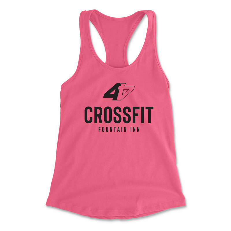 Womens 2X-Large HOT_PINK Tank Top