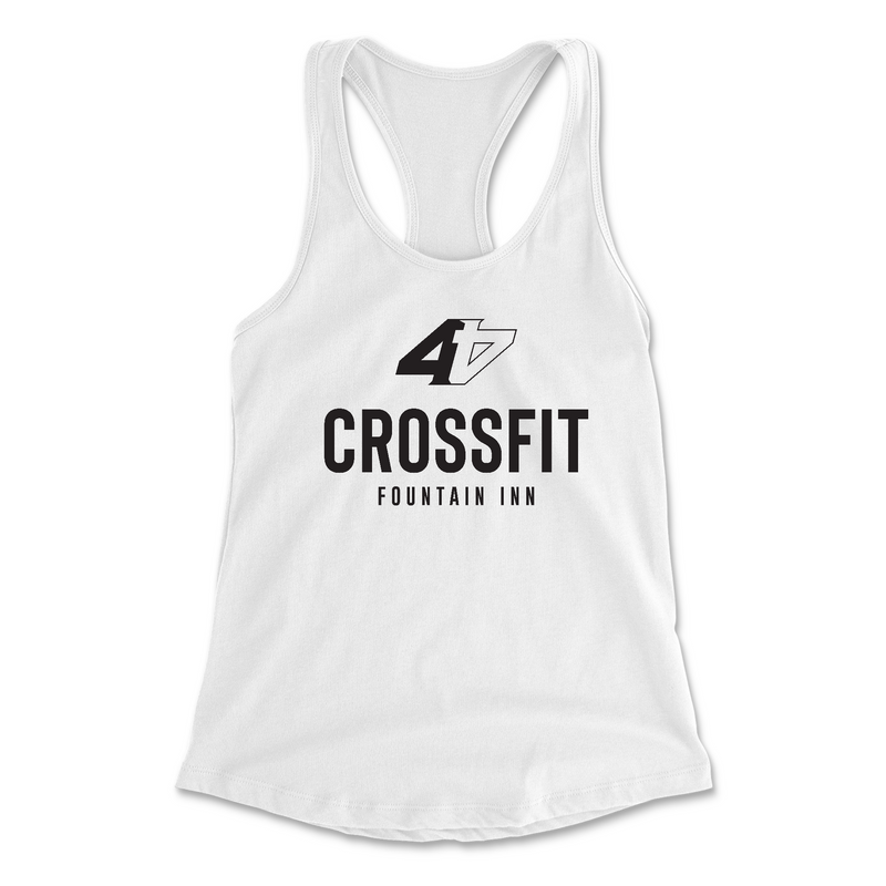 Womens 2X-Large WHITE Tank Top