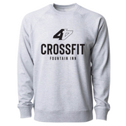 Mens 2X-Large ATHLETIC_HEATHER CrewNeck