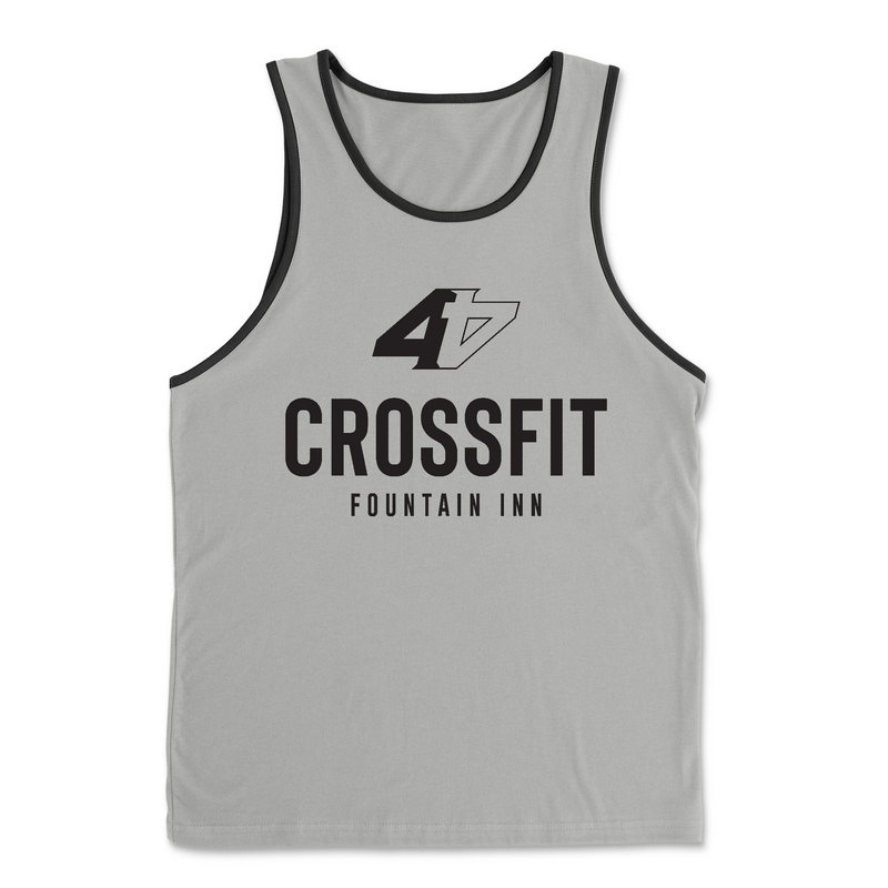 Mens 2X-Large HEATHER_GRAY Tank Top