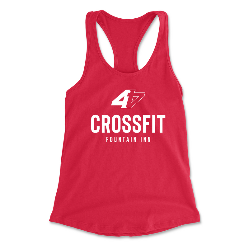 Womens 2X-Large RED Tank Top