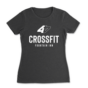 Womens 2X-Large BLACK T-Shirt