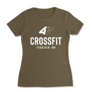 Womens 2X-Large MILITARY_GREEN T-Shirt
