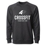 Mens 2X-Large CHARCOAL_HEATHER CrewNeck