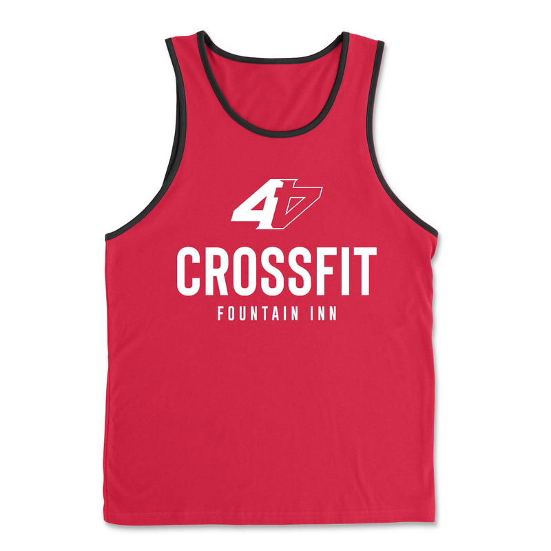 Mens 2X-Large RED Tank Top