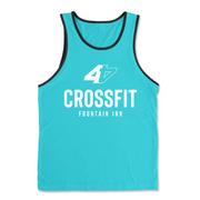 Mens 2X-Large TAHITI_BLUE Tank Top