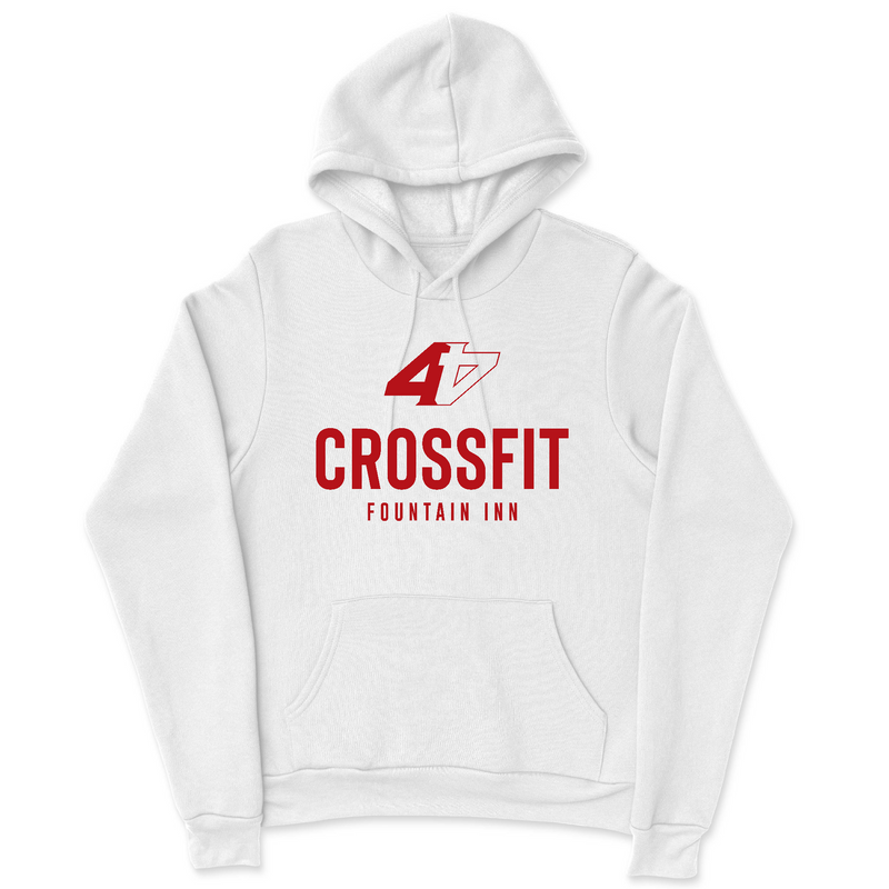 Mens 2X-Large WHITE Hoodie