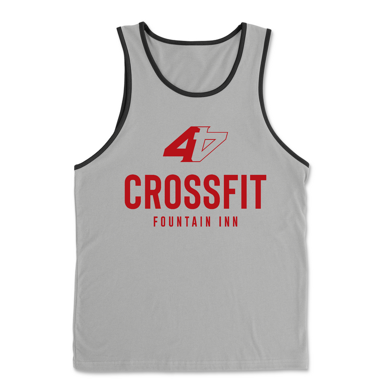 Mens 2X-Large HEATHER_GRAY Tank Top