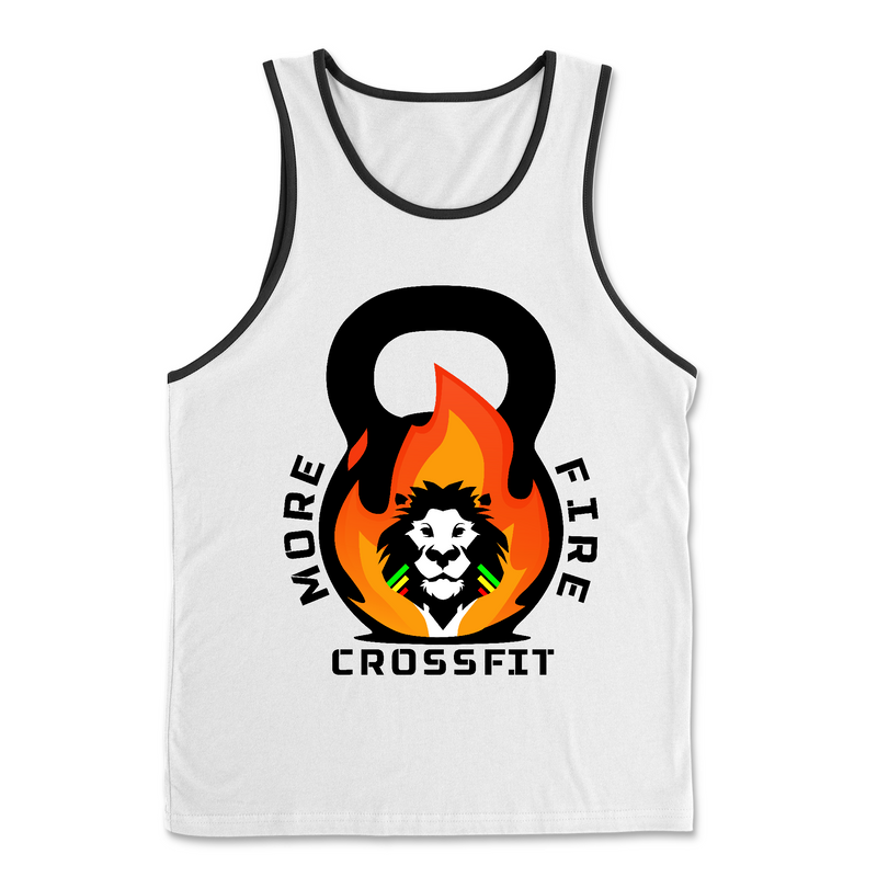 Mens 2X-Large WHITE Tank Top