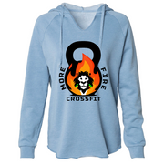 Womens 2X-Large MISTY_BLUE Hoodie