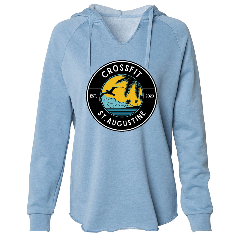 Womens 2X-Large MISTY_BLUE Hoodie