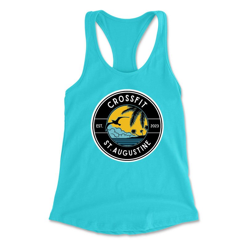 Womens 2X-Large TAHITI_BLUE Tank Top