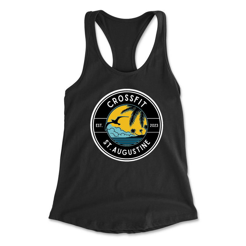 Womens 2X-Large BLACK Tank Top