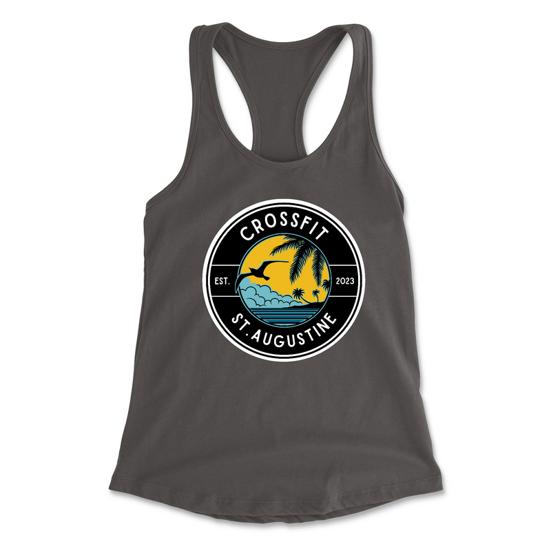 Womens 2X-Large DARK_GRAY Tank Top