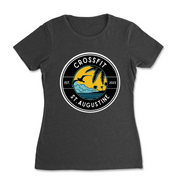Womens 2X-Large BLACK T-Shirt