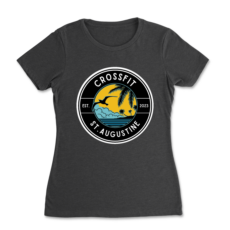 Womens 2X-Large BLACK T-Shirt