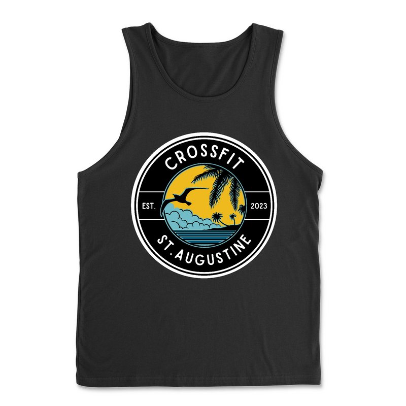 Mens 2X-Large BLACK Tank Top