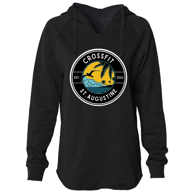 Womens 2X-Large BLACK Hoodie
