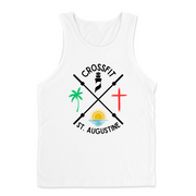 Mens 2X-Large WHITE Tank Top