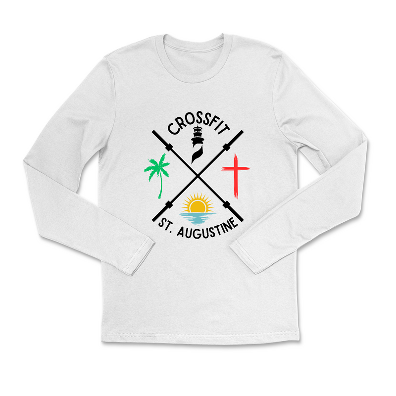 Mens 2X-Large WHITE Long Sleeve