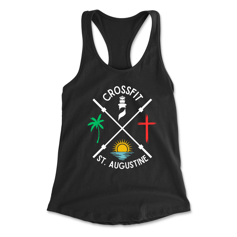 Womens 2X-Large BLACK Tank Top