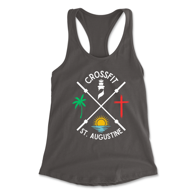 Womens 2X-Large DARK_GRAY Tank Top