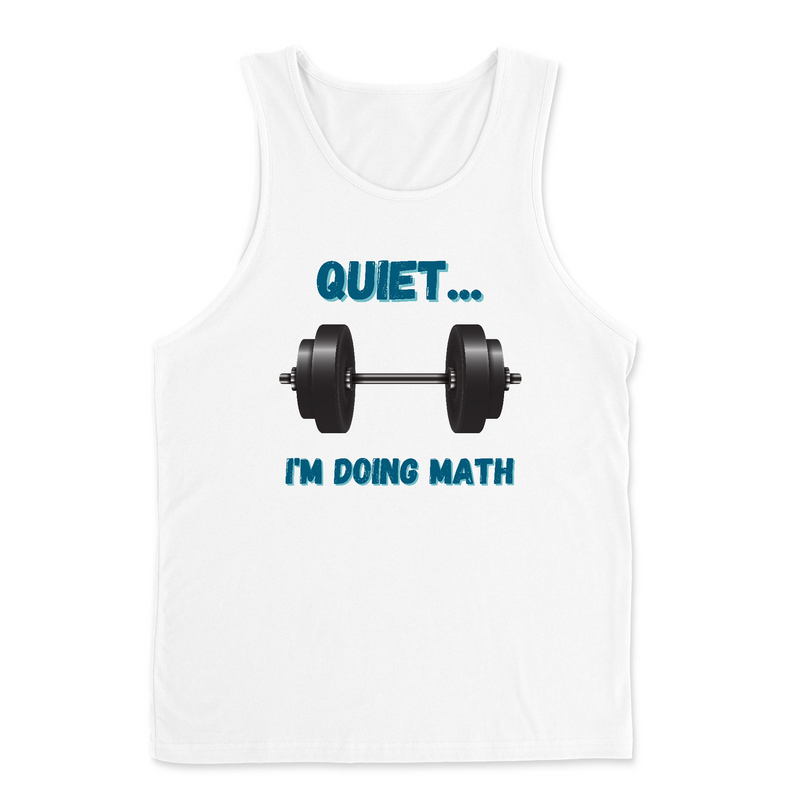 Mens 2X-Large WHITE Tank Top