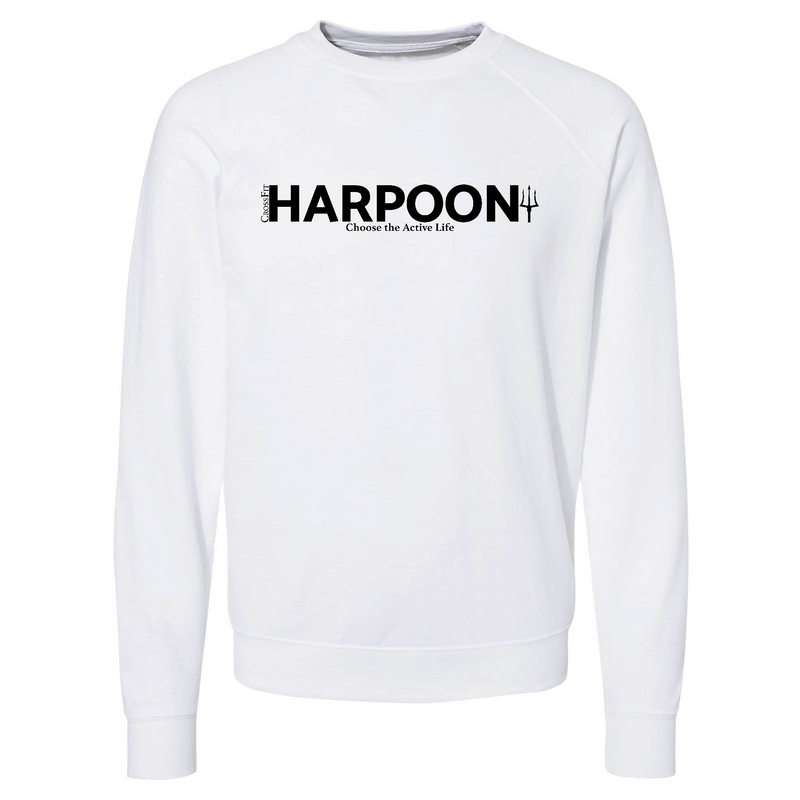 Mens 2X-Large WHITE CrewNeck