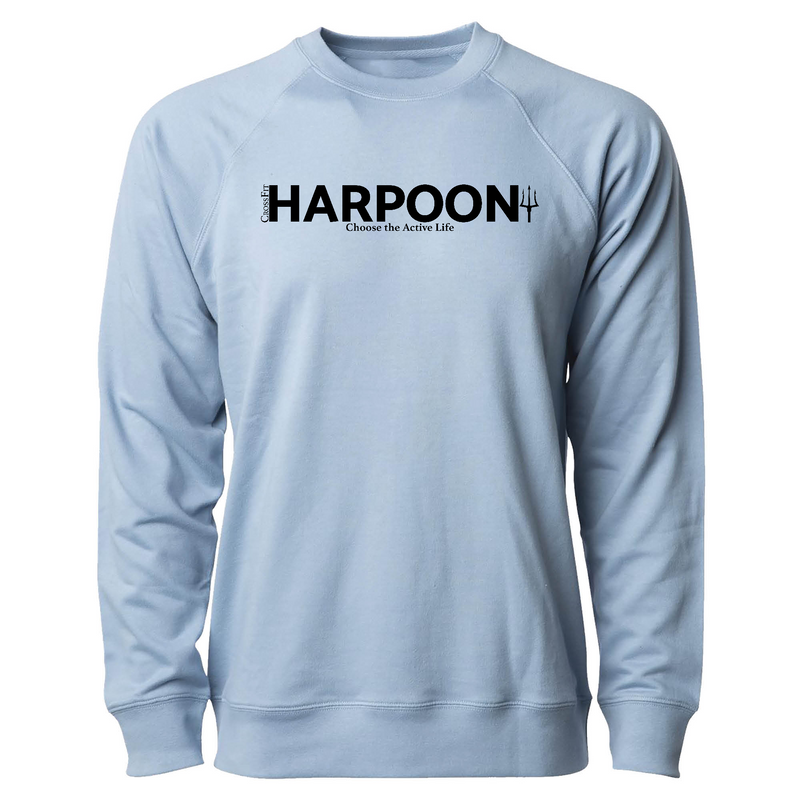 Mens 2X-Large MISTY_BLUE CrewNeck