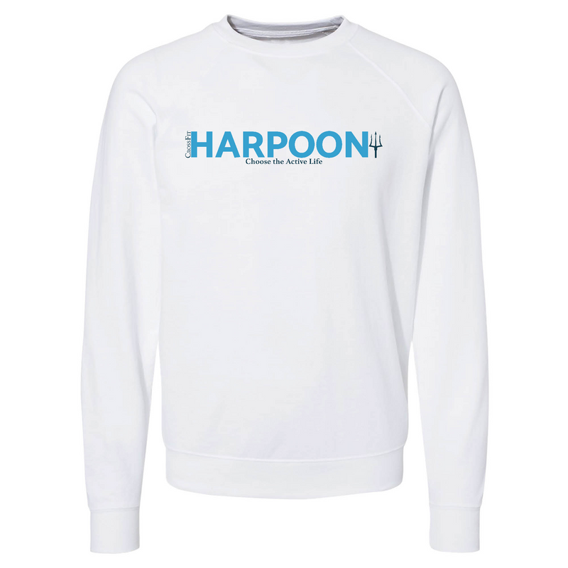 Mens 2X-Large WHITE CrewNeck