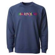 Mens 2X-Large INDIGO CrewNeck