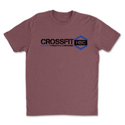 Mens 2X-Large HEATHER_MAROON T-Shirt