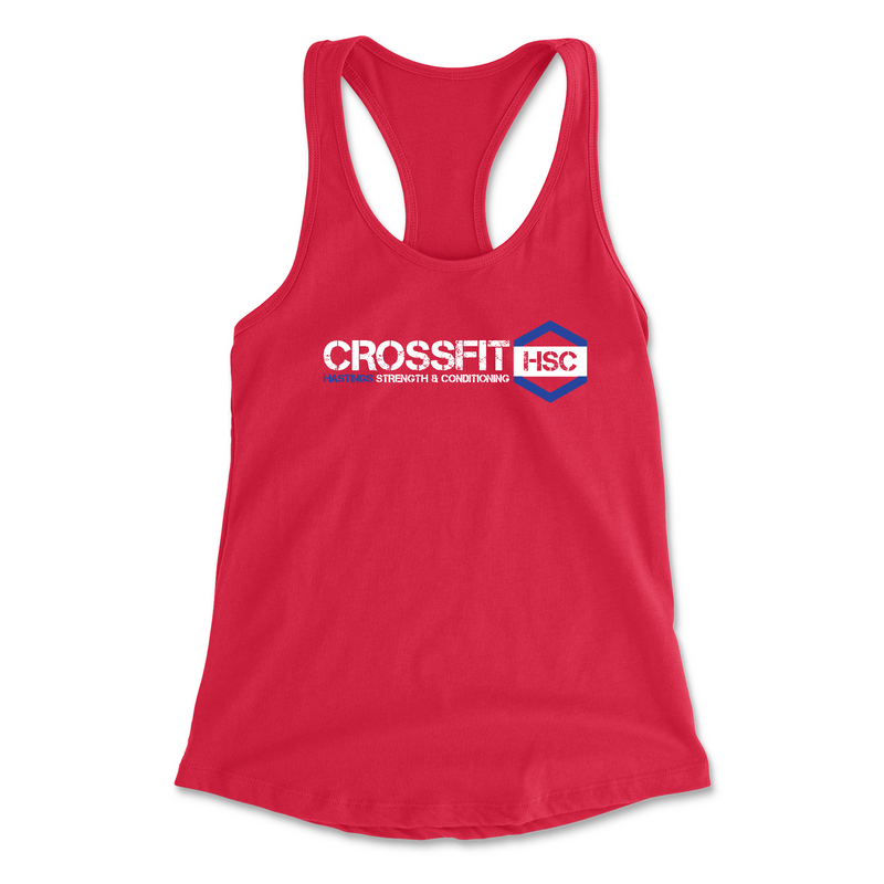 Womens 2X-Large RED Tank Top