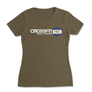 Womens 2X-Large MILITARY_GREEN T-Shirt