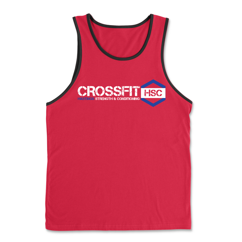 Mens 2X-Large RED Tank Top