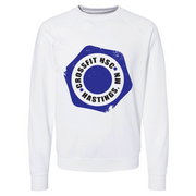 Mens 2X-Large WHITE CrewNeck