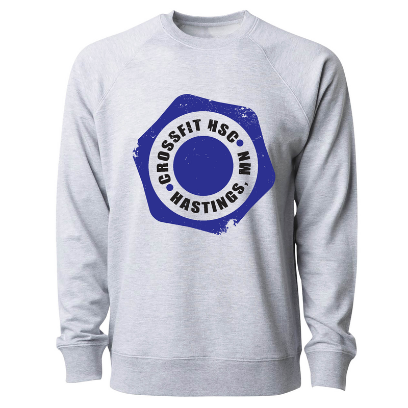 Mens 2X-Large ATHLETIC_HEATHER CrewNeck