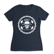 Womens 2X-Large DARK_NAVY T-Shirt
