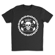 Mens 2X-Large BLACK T-Shirt