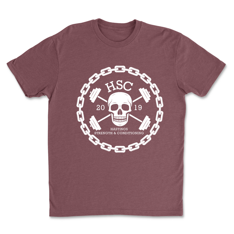 Mens 2X-Large HEATHER_MAROON T-Shirt