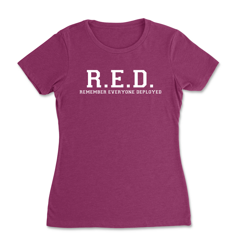 CrossFit Pittsburgh Remember Everyone Deployed Womens - T-Shirt