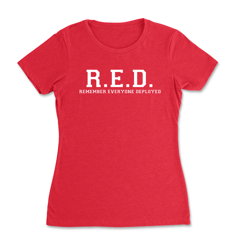 CrossFit Pittsburgh Remember Everyone Deployed Womens - T-Shirt