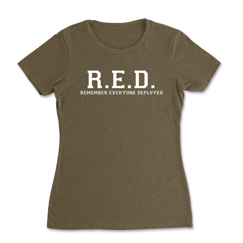 CrossFit Pittsburgh Remember Everyone Deployed Womens - T-Shirt
